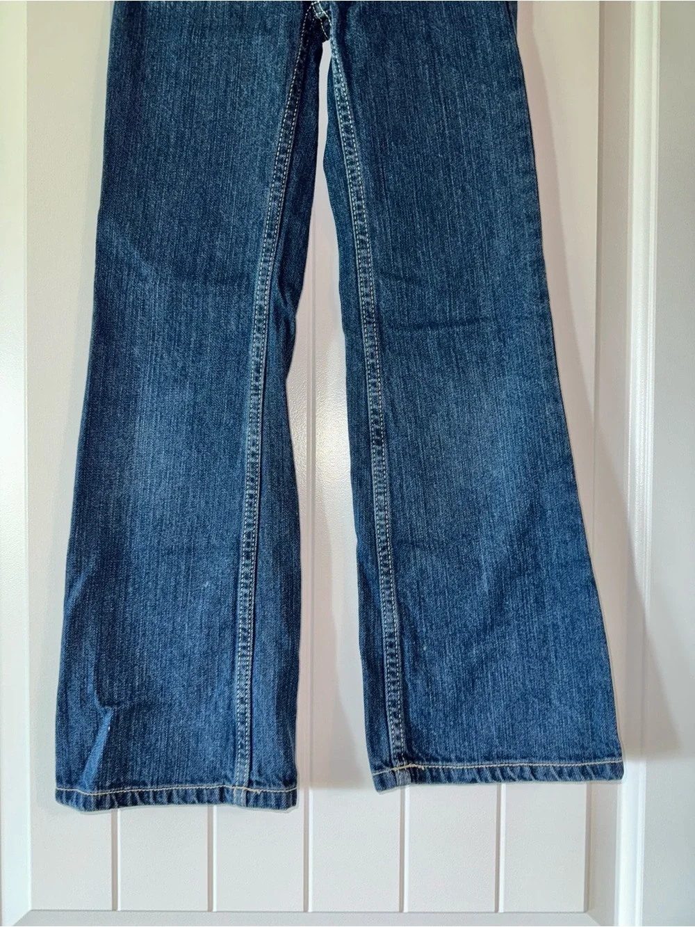 Gymboree Dark Blue Flare Jeans with Pink Top